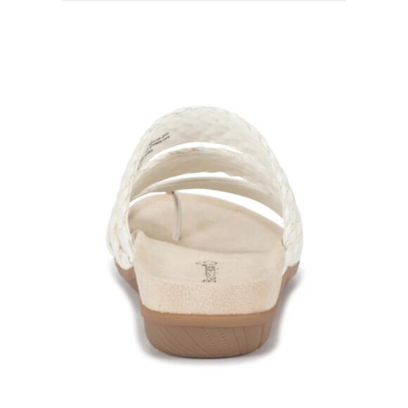 NEW Baretraps Women's Jonelle Flat Slide Sandal Size 10M White Slip On Comfort - Picture 4 of 8
